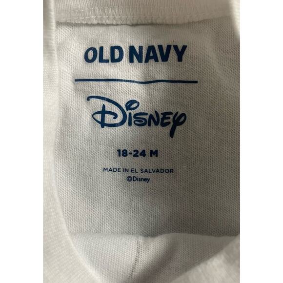 Old Navy Disney Mickey Mouse Face Graphic Tee Size 18-24 Months Unisex - Picture 3 of 4